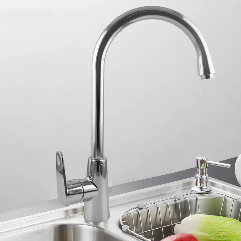 Заводская оптовая продажа 8101 жето́н кухонный кран горячей воды и смеситель для раковины, кран для раковины