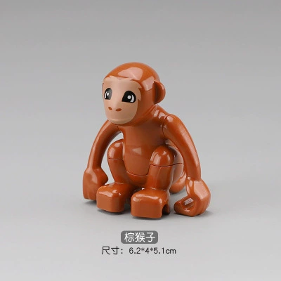 格格乐 Lego, конструктор с аксессуарами, морской динозавр, умная игрушка, зоопарк