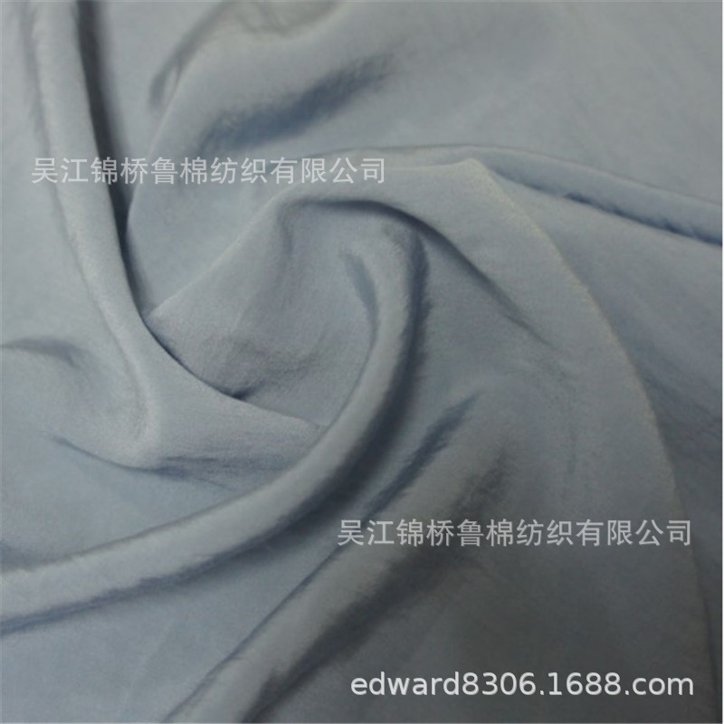 涤棉交织斜纹布50D*50贵盛棉40平纹贵丝棉布75*150+40d弹力双层布