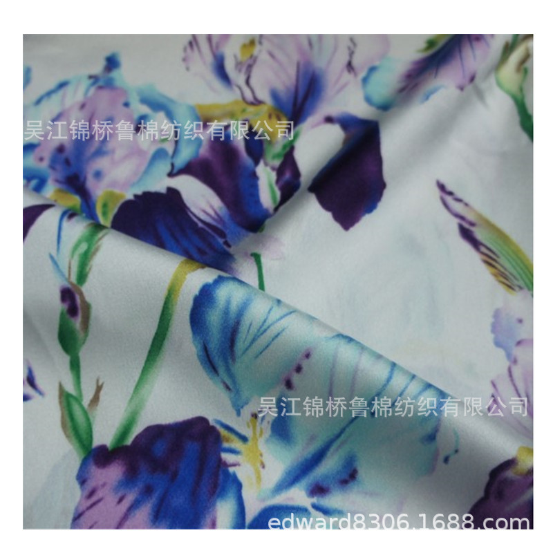 Cotton Sateen 60*60 140*90 encryption 40 133*72 Bamboo Herringbone Twill lattice printing