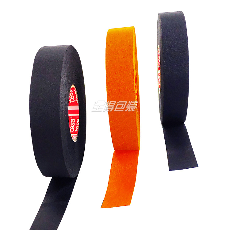 德莎51036 tesa胶带是针对发动机舱设计耐磨防护 橙色黑色