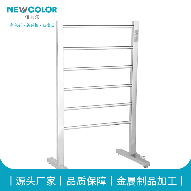 Household Multi-layer Electric Towel Rack Stainless Steel Clothes Drying Device Bathroom Electric Heat Moisture-proof Storage Rack Household Multi-layer Electric Towel Rack Stainless Steel Clothes Drying Device Bathroom Electric Heat Moisture-proof Storage Rack