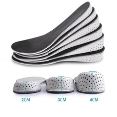 Heightening insole invisible inner heightening pad sports warm full cushion inner heightening half pad men's and women's 234cm