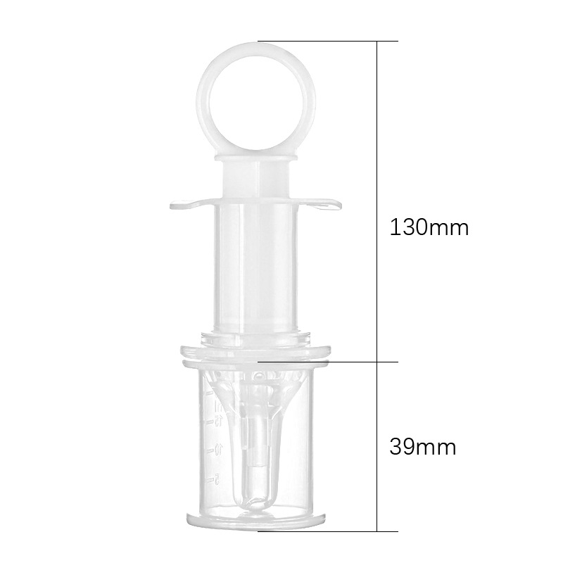 Los fabricantes suministran pezón alimentador de Medicina de silicona bebé chupete cabeza alimentador de medicina infantil anti-estrangulamiento alimentador de agua