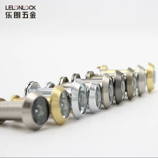 乐朗酒店木门防盗门铜猫眼颜色尺寸订制防窥200度门镜防偷窥广角