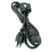 UL美標醫療電源線彎頭美規美式三插品字尾抗干擾帶磁環屏蔽插頭線