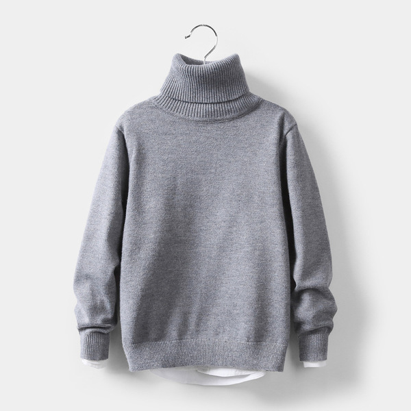 Children's demi-season knitted sweater