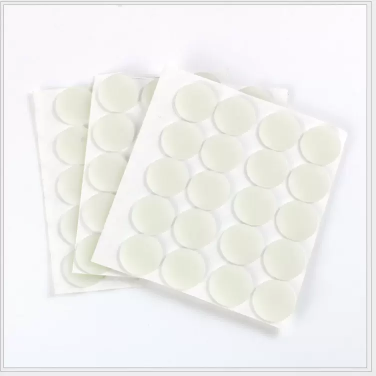 厂家直销食品级硅胶垫片透明硅胶脚垫家具防滑自粘片减震