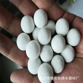 供应球状陶瓷粒 稀土瓷砂陶粒 高温水处理用稀土瓷砂滤料