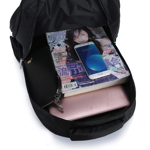 Foreign trade new Oxford cloth backpack men's business computer backpack outdoor travel bag junior high school student school bag