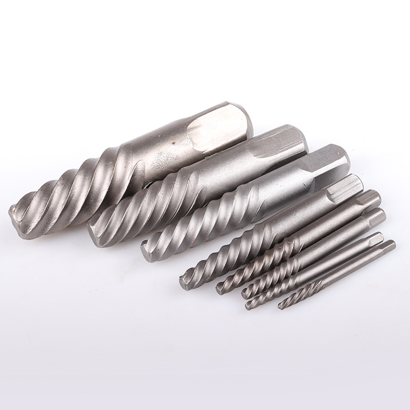 Extractor de tornillo de cabeza rota Juego de 12 piezas, herramienta de clavo de alambre roto de 8 piezas entrega de una pieza