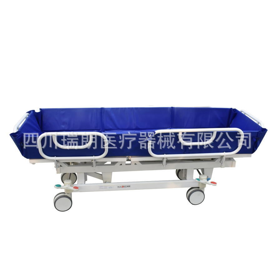 老人洗澡护理床 瘫痪卧床失能电动手动家用洗浴床养老院 护理用