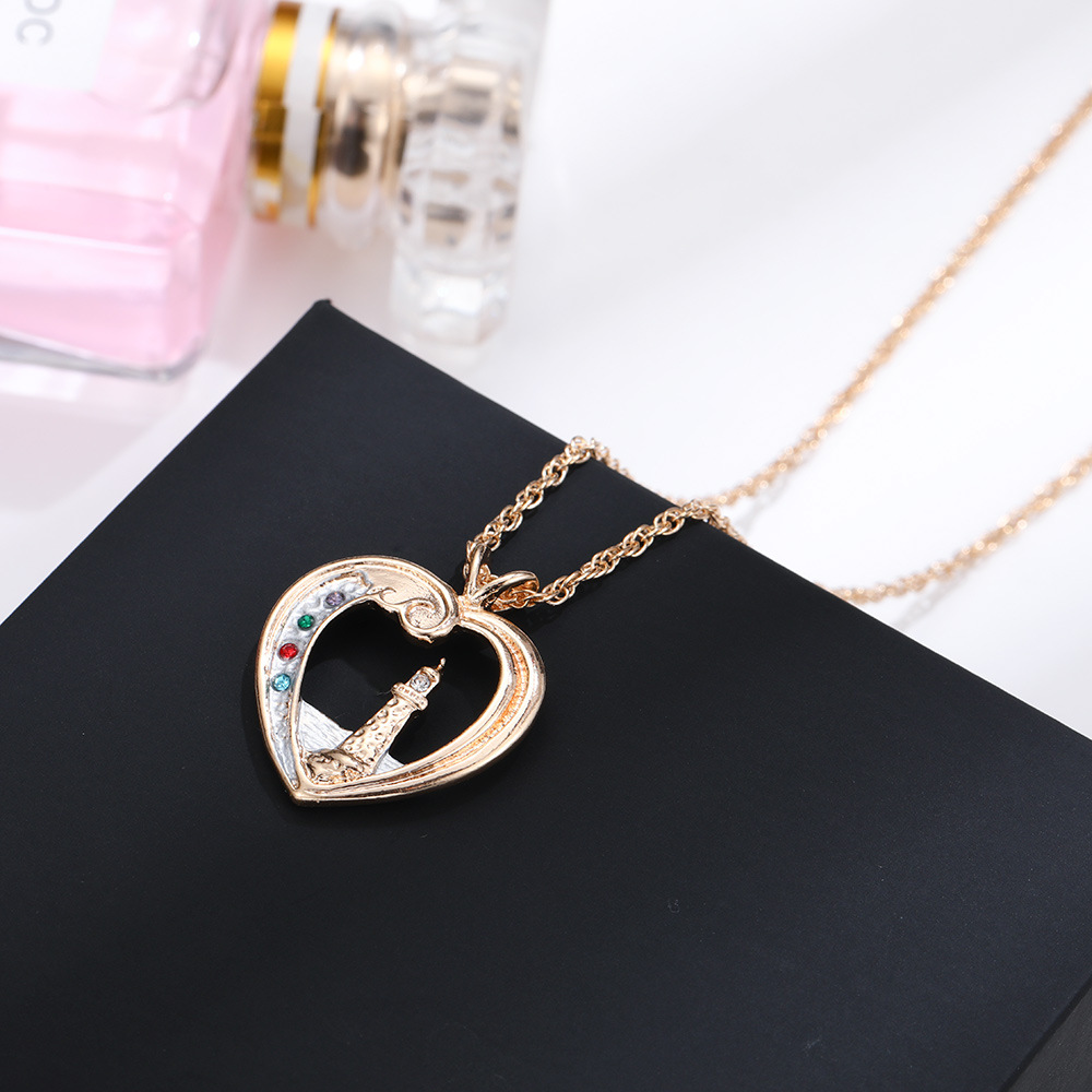 cute necklace heart-shaped heart shaped