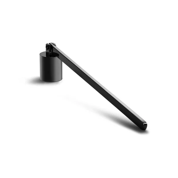 Black cylindrical straight