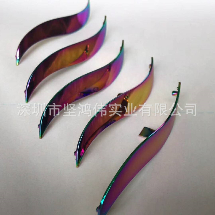 提供五金真空镀七彩加工 不锈钢真空镀七彩加工 七彩真空镀加工