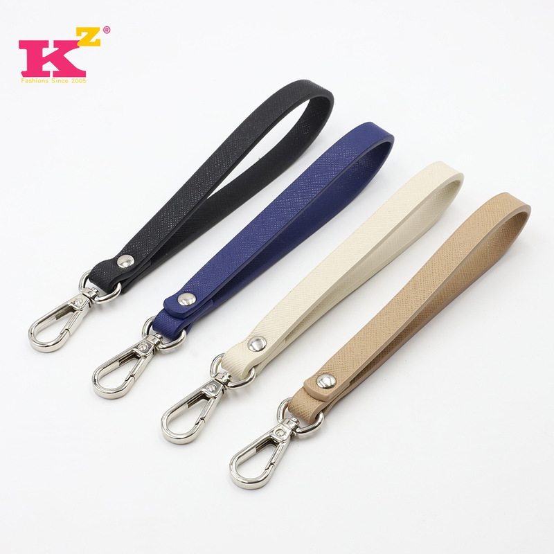 New Cross Pattern Wrist Bag with Wallet Clutch Bag Clutch Belt Black Handle Belt Handle Belt PU Bag Strap