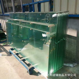广东玻璃厂供应钢化玻璃超白玻璃6+6双层防爆夹胶玻璃夹层PVB玻璃