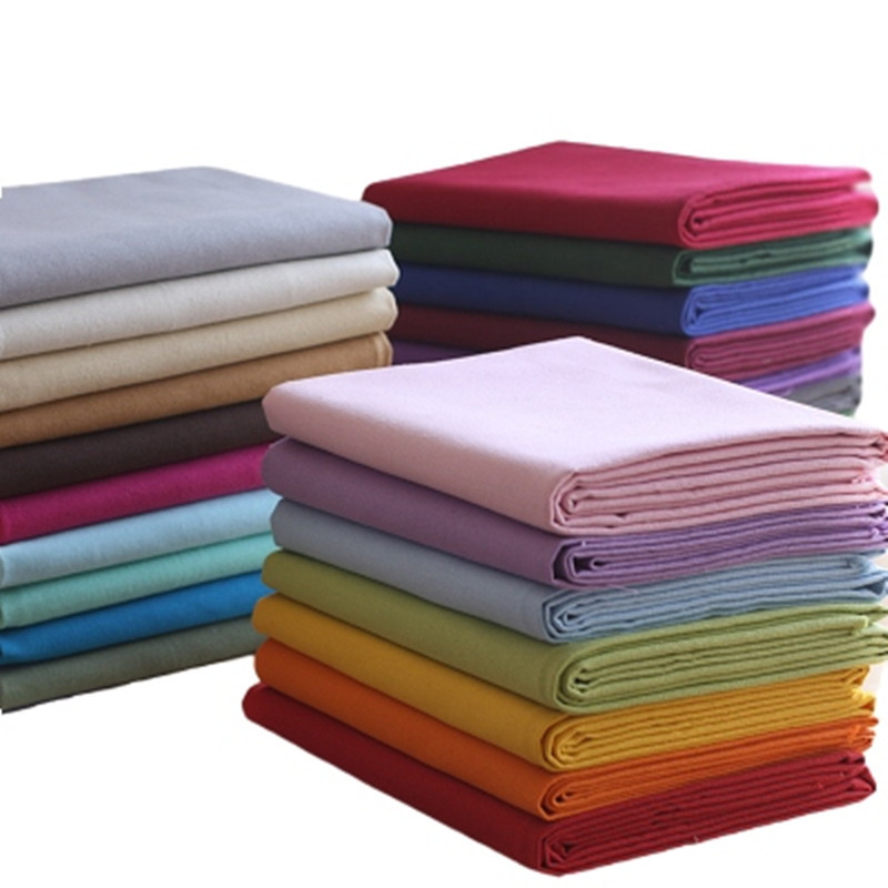 Grueso de algodón de poliéster sofá cama de tela individual mantel de color sólido tela de algodón de poliéster bolsa de algodón bolsa de lona de 10 onzas de lona