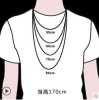 Necklace stainless steel, accessory hip-hop style, sweater, European style, does not fade