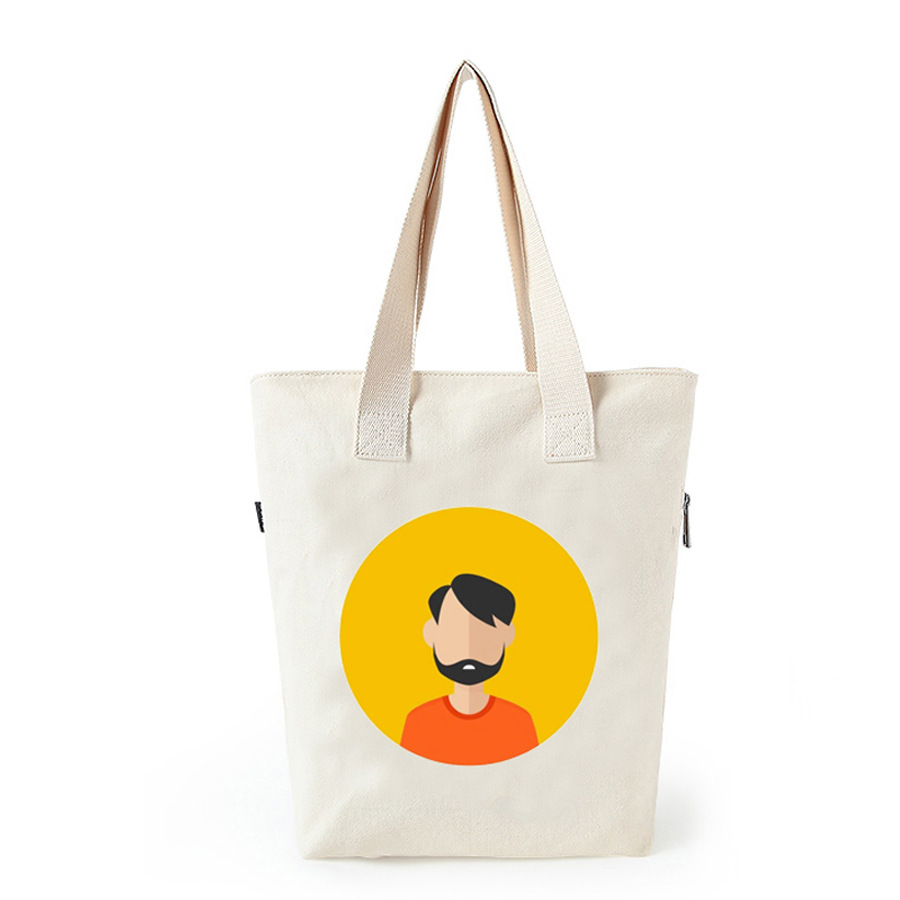 热销精美手提帆布袋环保帆布袋批发广告购物环保袋棉布袋可定logo