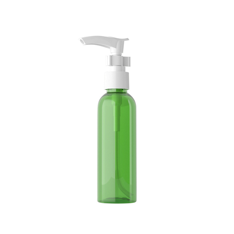 60ml redondo hombro zócalo bomba botella PET plástico botella vacía botella de pato botella clip sub-embalaje