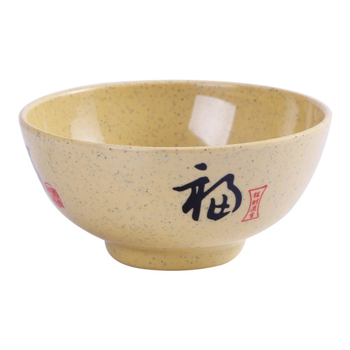 Melamine imitation porcelain spherical soup bowl small bowl commercial restaurant fast food special plastic bare rice bowl sugar water bowl wholesale