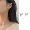 Silver needle, brand universal earrings, Korean style, silver 925 sample, simple and elegant design