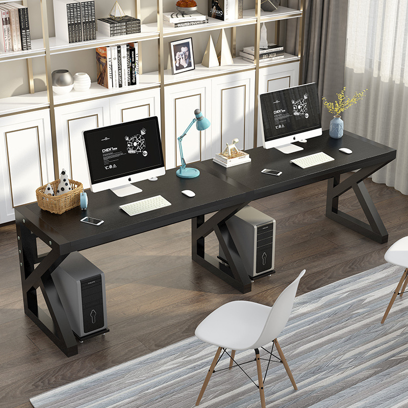 Family desk simple double computer desk desktop home integrated desk desk game desk study desk Family desk simple double computer desk desktop home integrated desk desk game desk study desk
