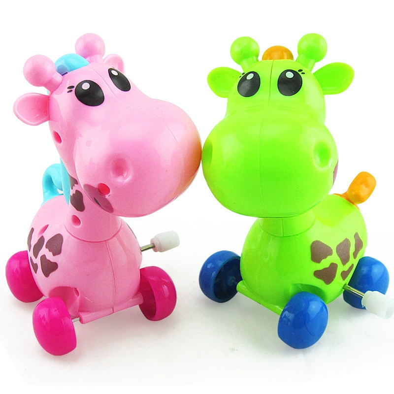 Заводная игрушка для мальчиков и девочек, жираф, 3–6 лет