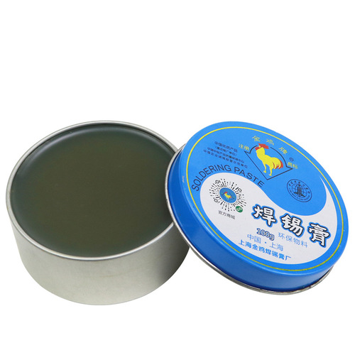 Jinji solder paste, flux paste, rosin flux oil, soldering iron agent, soldering oil acid-resistant repair paste 100g wholesale
