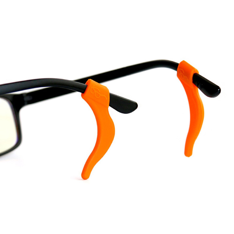 Ganchos de silicona para gafas deportivas anticaída tres tamaños