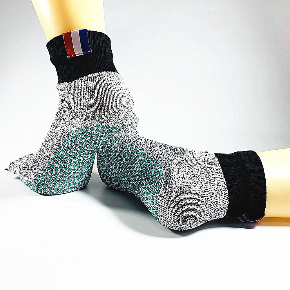 5-Grado anti-corte calcetines resistente al desgaste de silicona al aire libre de alta resistencia anti-piercing calcetines de playa de protección al aire libre de cinco dedos calcetines fabricante en stock