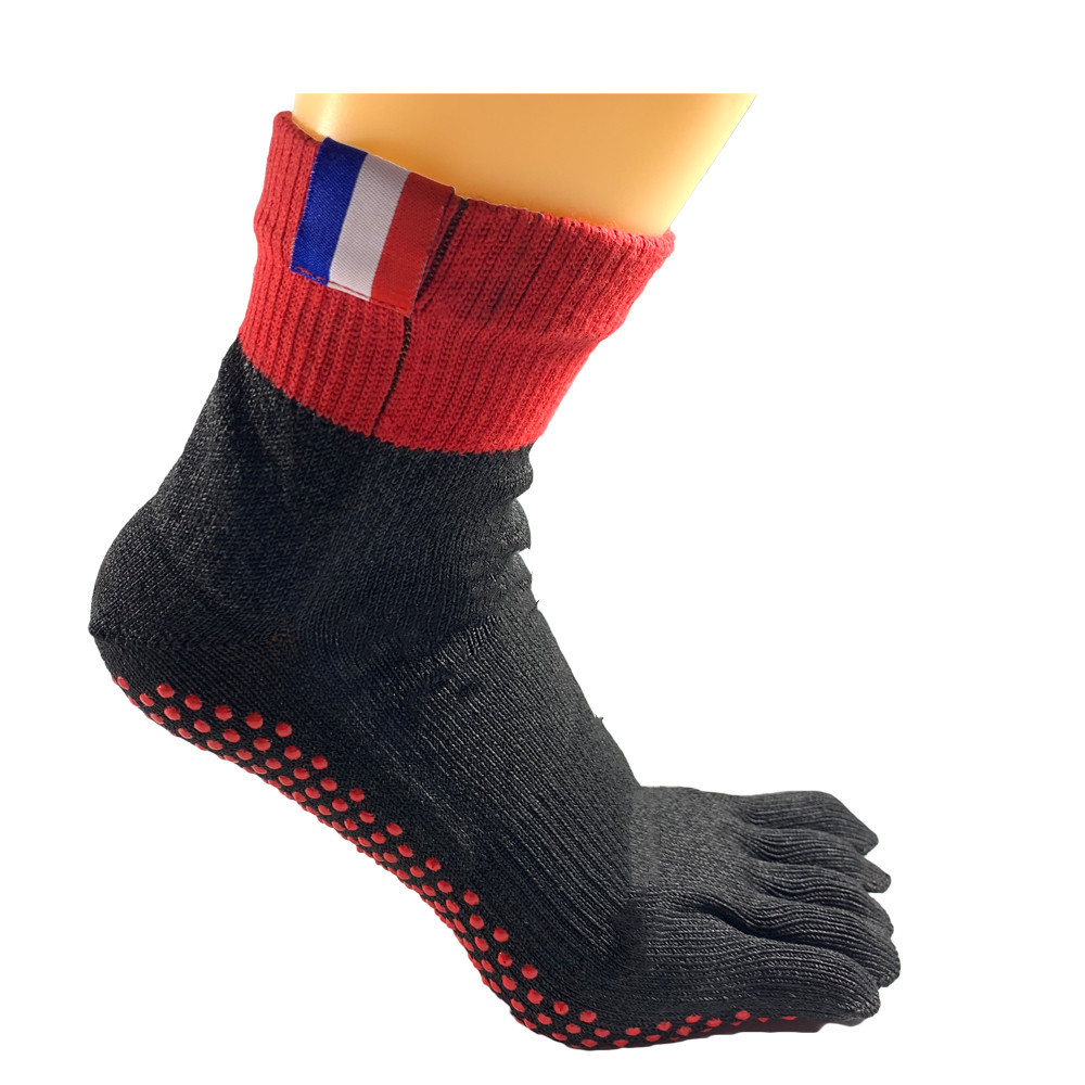5-Grado anti-corte calcetines resistente al desgaste de silicona al aire libre de alta resistencia anti-piercing calcetines de playa de protección al aire libre de cinco dedos calcetines fabricante en stock