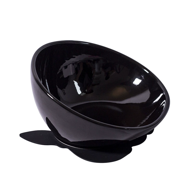 Small bull bucket bowl black (black pad)