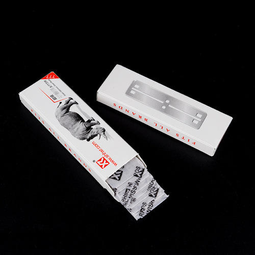 Xirui stainless steel large 77 blade men's razor old-fashioned manual razor remover gelatin algae fish tank shovel