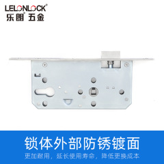 Wholesale 304 European standard 5572 pitch double tongue lock body, German standard plug core lock accessories fire door 72 lock body