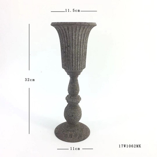 Cross-border hot mining iron high-leg flower pots wedding decoration flower ornaments simulated flower flower arrangements flower shop vases wholesale