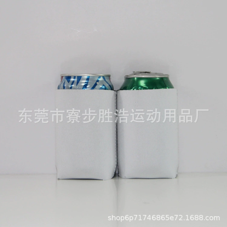 Прямые поставки с фабрики: чехол для кружки из ткани для дайвинга, изолированный чехол для колы, цельный чехол для банки, промо-чехол для кружки из материала для дайвинга.