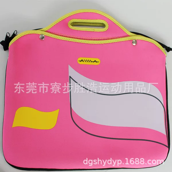 Diving Material Double Bread Inner Bag Cartoon Pattern Computer Bag Tablet Computer Bag Laptop Bag