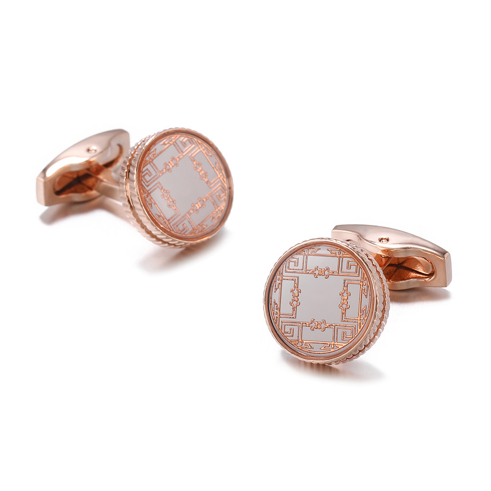 French shirt cufflinks men's jewelry copper cuff studs buttons high quality foreign trade cufflink cufflink 850