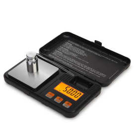 高精准电子珠宝秤0.01g迷你电子称天平手掌称便携式口袋秤克称