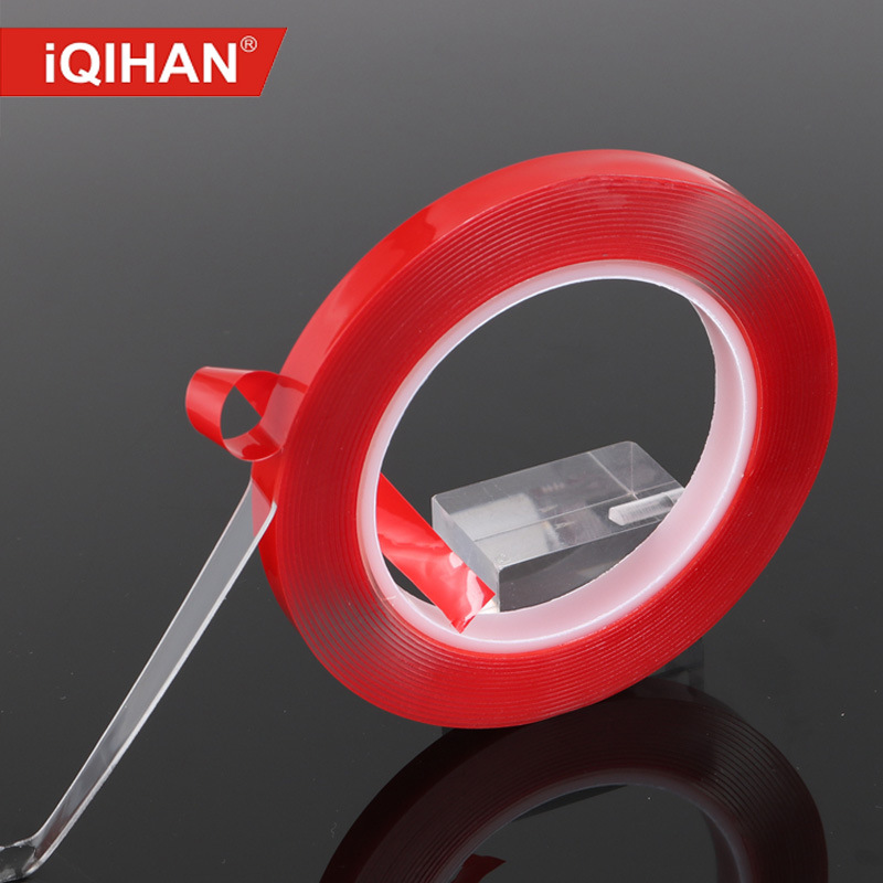 Cinta adhesiva de doble cara transparente de acrílico al por mayor fuerte resistente a la temperatura sin costuras cinta adhesiva de doble cara de espuma impermeable para automóviles