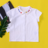 Japanese summer shirt suitable for men and women, T-shirt, with embroidery, with short sleeve