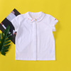 Japanese summer shirt suitable for men and women, T-shirt, with embroidery, with short sleeve