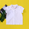 Japanese summer shirt suitable for men and women, T-shirt, with embroidery, with short sleeve