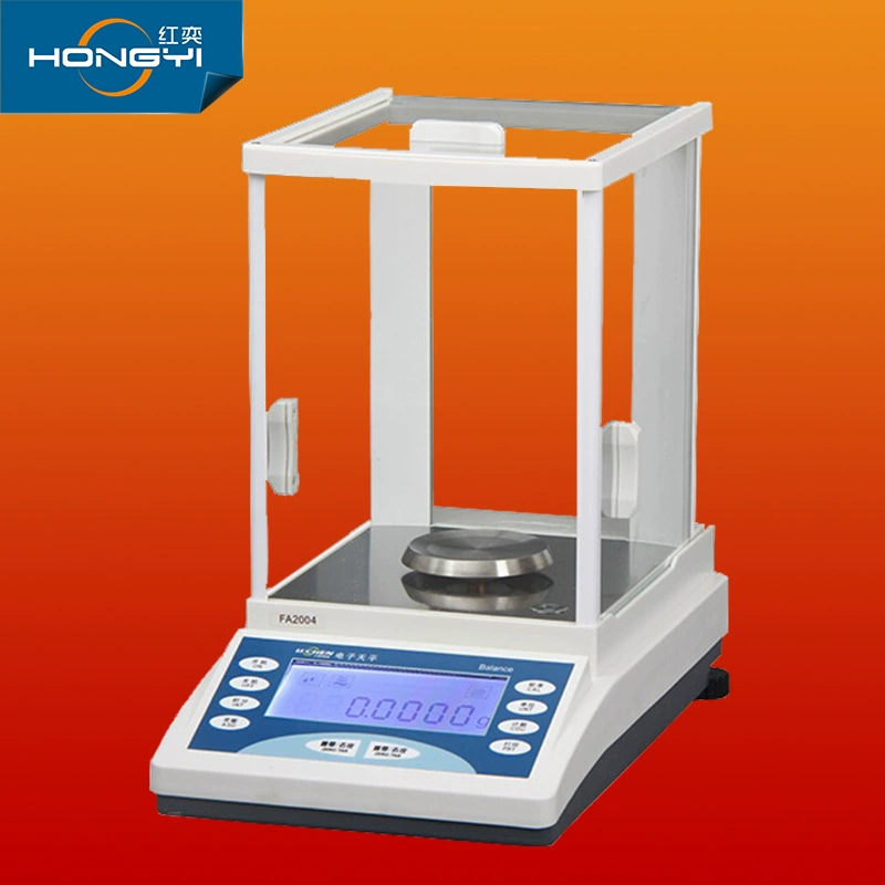 Инструмент Hongyi 0.001g1mg Осмотр пакета 1 ‰ Лабораторный завод Электронные аналитические весы