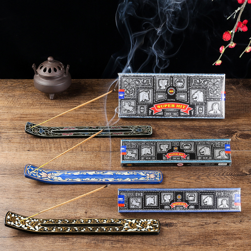 Handmade Indian Incense 15g Yellow Flower Scent