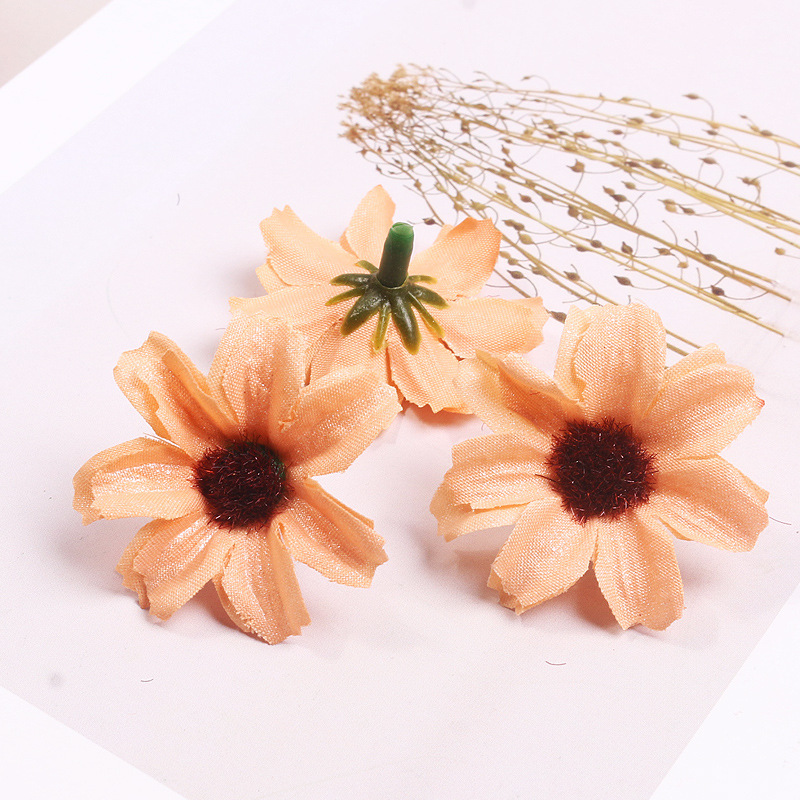 仿真花仿真非洲菊婚庆装饰假花家居装饰花卉森系手工假花厂家现货