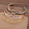 Copper retro bracelet, 6 colors, 65×2mm, nostalgia, European style, wholesale