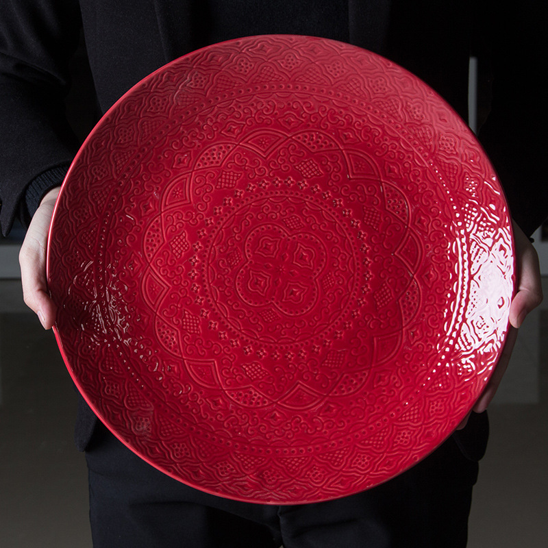 14 pulgadas 2022 nueva cocina moderna boda platos de porcelana